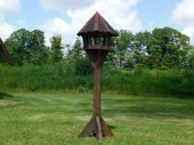 Groot vogelvoederhuis, 150 cm, handgemaakt