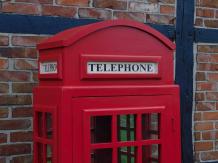 Antieke telefooncel afbeelding 2