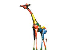 Giraffe "Soleil" - 160 cm - Handgemaakt Kunstwerk - Afrika