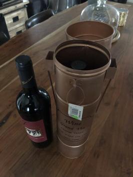Metall Kupfer-Look Wein Abdeckung, Wein-Verpackung