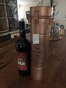 Metall Kupfer-Look Wein Abdeckung, Wein-Verpackung