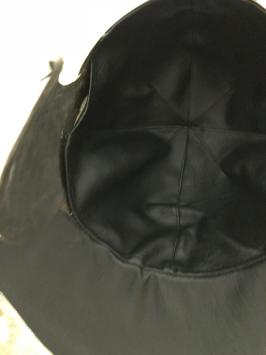 Ritterhelm kupfer-grün, alter Zustand!