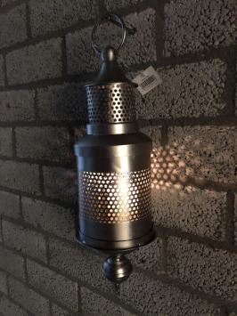 Hanglantaarn metaal, antiek licht, schitterend