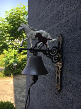 Türklingel 'Pferde', Gusseisen