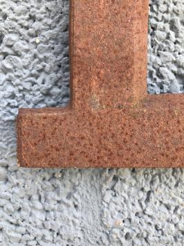 Gietijzeren stalraam, schuurraam, Eiken klein