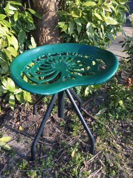 Tractor zitplek metaal, groen - stamford