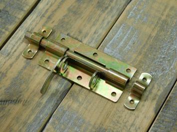 Vorhängeschloss-Bolzen - mit doppelter Schließöse - verzinkt 100 x 50 mm