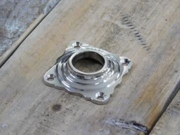 Rosette in Nickel glänzend, Tür-Rosetten Drückerrosetten Zimmertüren