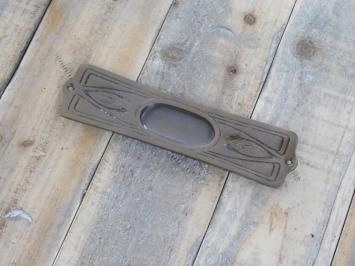 Schiebetürgriff Art Deco, wie 1920, Art Nouveau