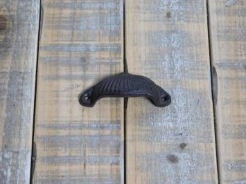 Schubladen schöne Griff, Türgriff, Möbelbeschläge, antikes Eisen, braun