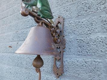 Deurbel met kikker - vintage