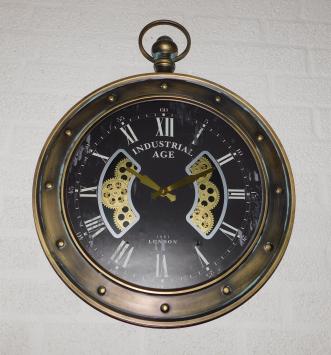 Industriezeitalter' Wanduhr Taschenuhrmodell