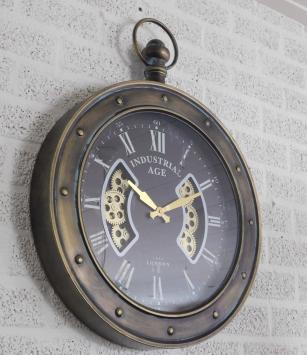 Industriezeitalter' Wanduhr Taschenuhrmodell