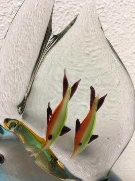 Schöner glasgeblasener Pelikan