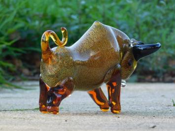 Statue Bull, komplett aus Glas gefertigt