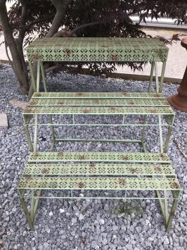 Dekorative Blumentreppe - Metall