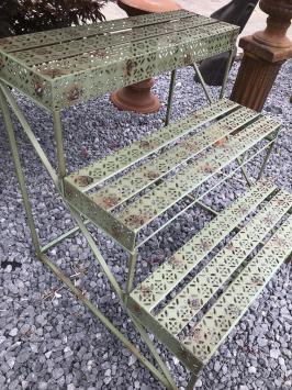 Dekorative Blumentreppe - Metall