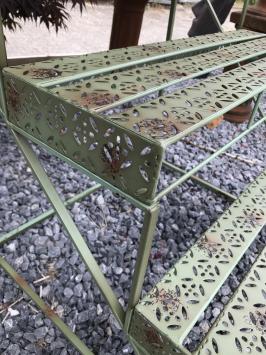 Dekorative Blumentreppe - Metall