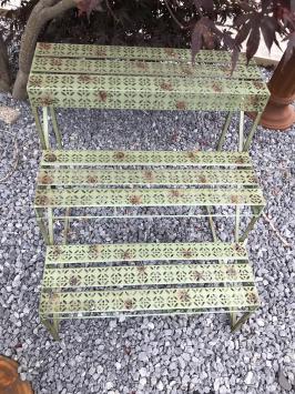 Dekorative Blumentreppe - Metall