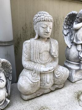 Japanse Boeddha, vol steen