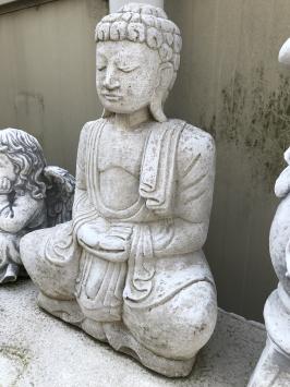 Japanse Boeddha, vol steen