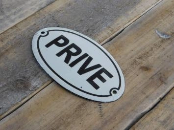 Emailleschild 
