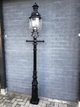 Stand Außenlampe Stehleuchte Garten Lampe, Außenbeleuchtung, Hoflampe 250cm, Brussel