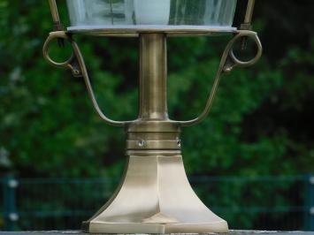 Buitenlamp op voet - 90 cm - messing en koper