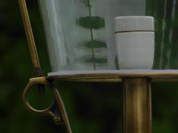 Buitenlamp op voet - 90 cm - messing en koper