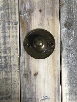 Runde Messing Türklingel, sehr gute Qualität