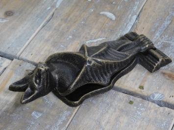 Türklopfer Bat, Gusseisen, Bronze