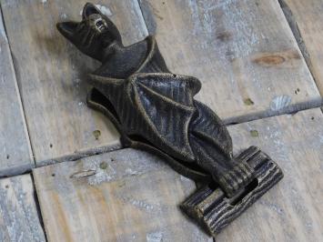 Türklopfer Bat, Gusseisen, Bronze