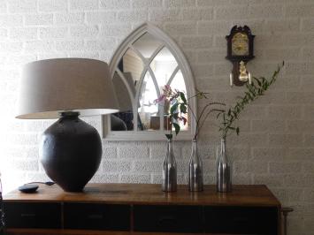 Luxe stijlvolle fles - decoratie voor bloemen/takken