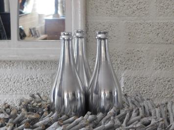Luxe stijlvolle fles - decoratie voor bloemen/takken