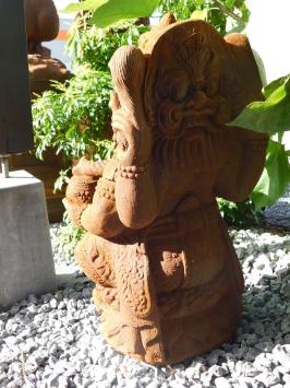 Statue Ganesha 1 Oxid, ein Hindu-Gott, voller Oxidstein Statue