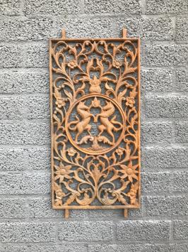 Türgitter / Fenstergitter - Balkongeländer, Gusseisen - rustikal