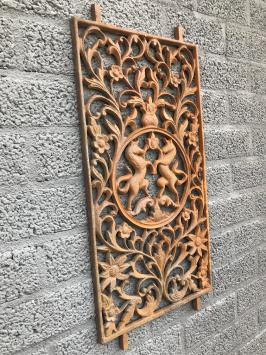 Türgitter / Fenstergitter - Balkongeländer, Gusseisen - rustikal
