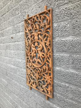Türgitter / Fenstergitter - Balkongeländer, Gusseisen - rustikal