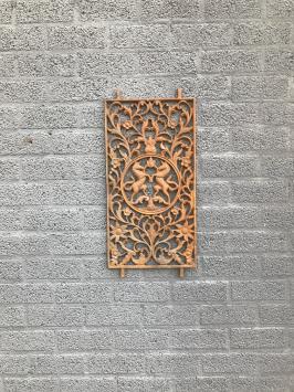 Türgitter / Fenstergitter - Balkongeländer, Gusseisen - rustikal
