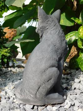 Tuindecoratie vos stenen beeld, dierfiguur