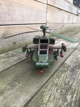Metalen schaalmodel - Apache helikopter - gevechtshelikopter