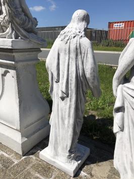 Jesus Herz-Jesu-Statue XXL, massiver Stein
