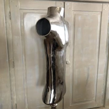 Dressman-Puppenmann, Alu-Rohbau, Torso auf Ständer