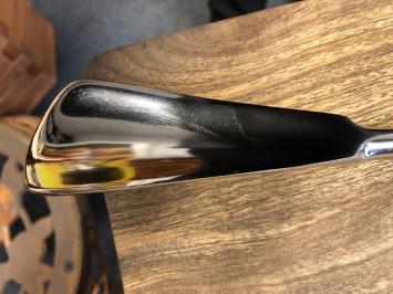 Schuhlöffel – Nickel – Eleganter Griff