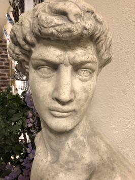 Skulptur David, massiver Stein, Statue