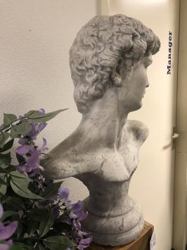 Skulptur David, massiver Stein, Statue