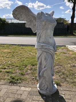 Schöne Engel Nikè, Garten Statue, einzigartig