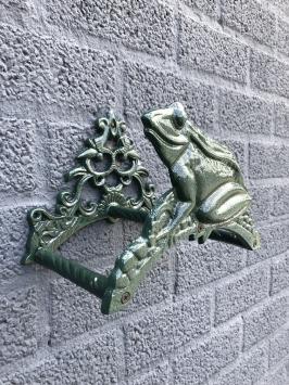 Frog - Schlauchhalter aus Gusseisen - grün - klassisch