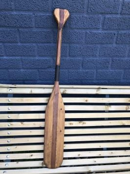 Houten peddel - handgemaakt - muurdecoratie - licht