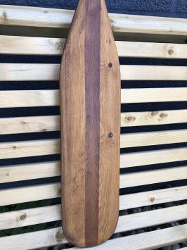 Houten peddel - handgemaakt - muurdecoratie - licht